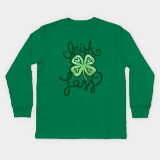 Irish Lass Kids Long Sleeve T-Shirt